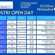 2024-2025 I NOSTRI open day PRIMARIA